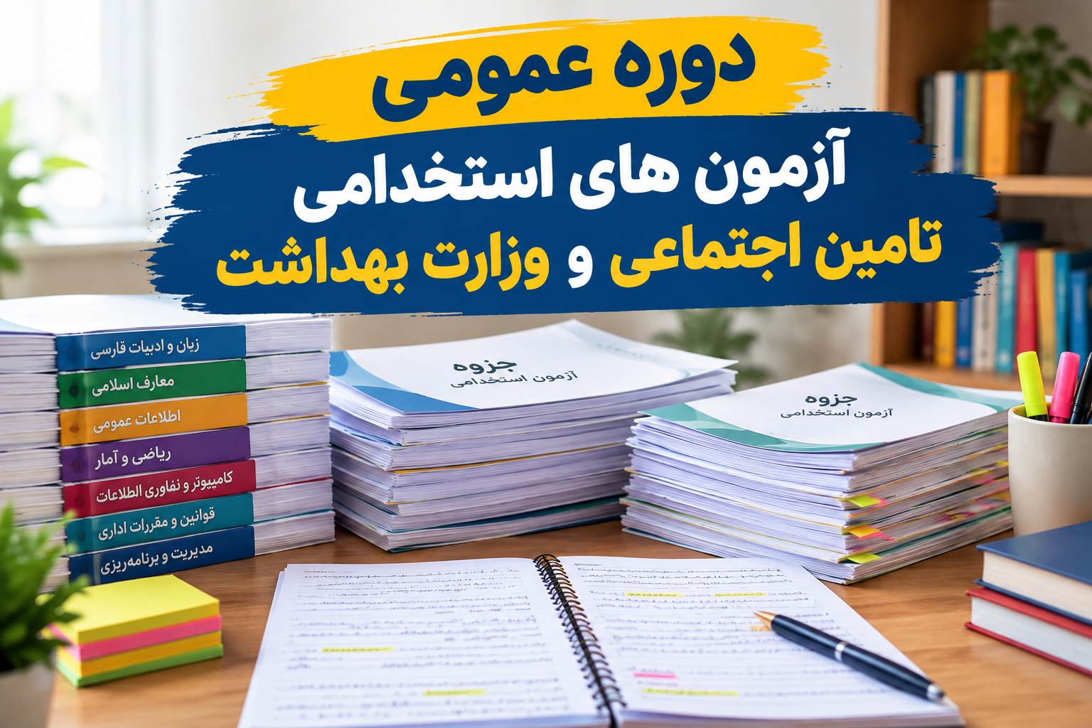 دوره عمومی ازمون استخدامی تامین اجتماعی